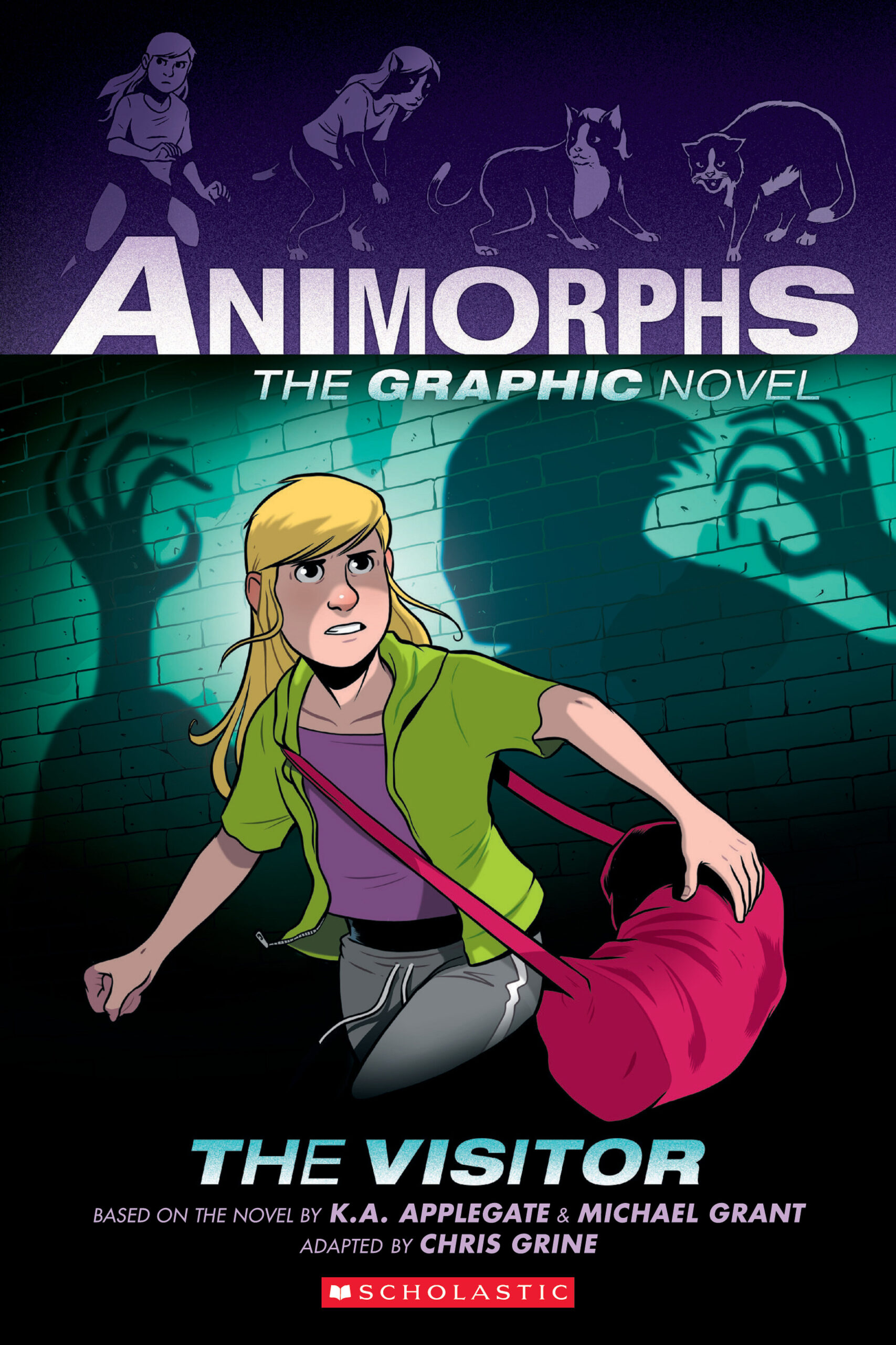 The Visitor (Animorphs Graphix #2) by K.A. Applegate, Michael Grant, Chris Grine